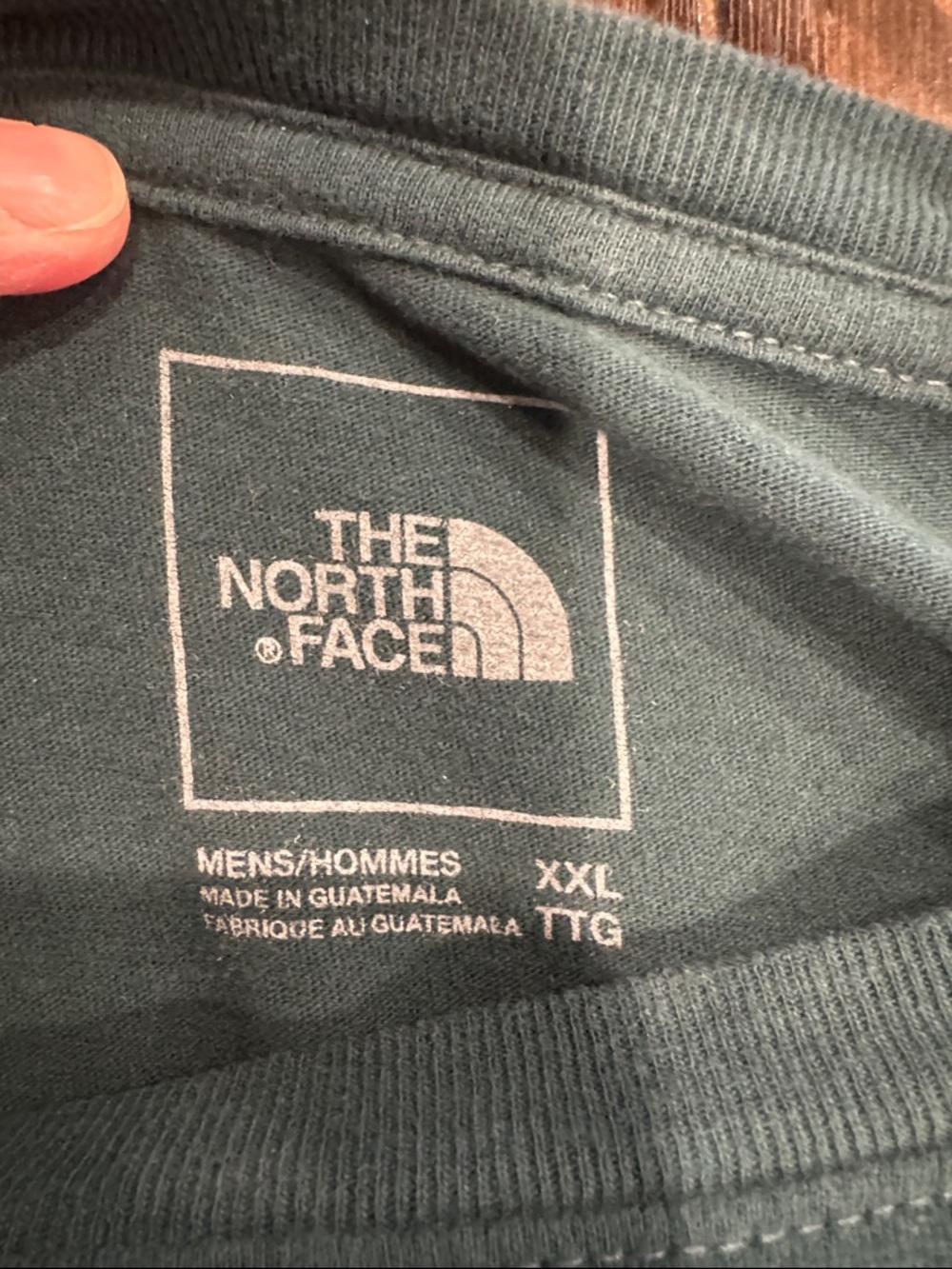 The North Face Long Sleeve Tee in Teal size XXL - Picture 3 of 3